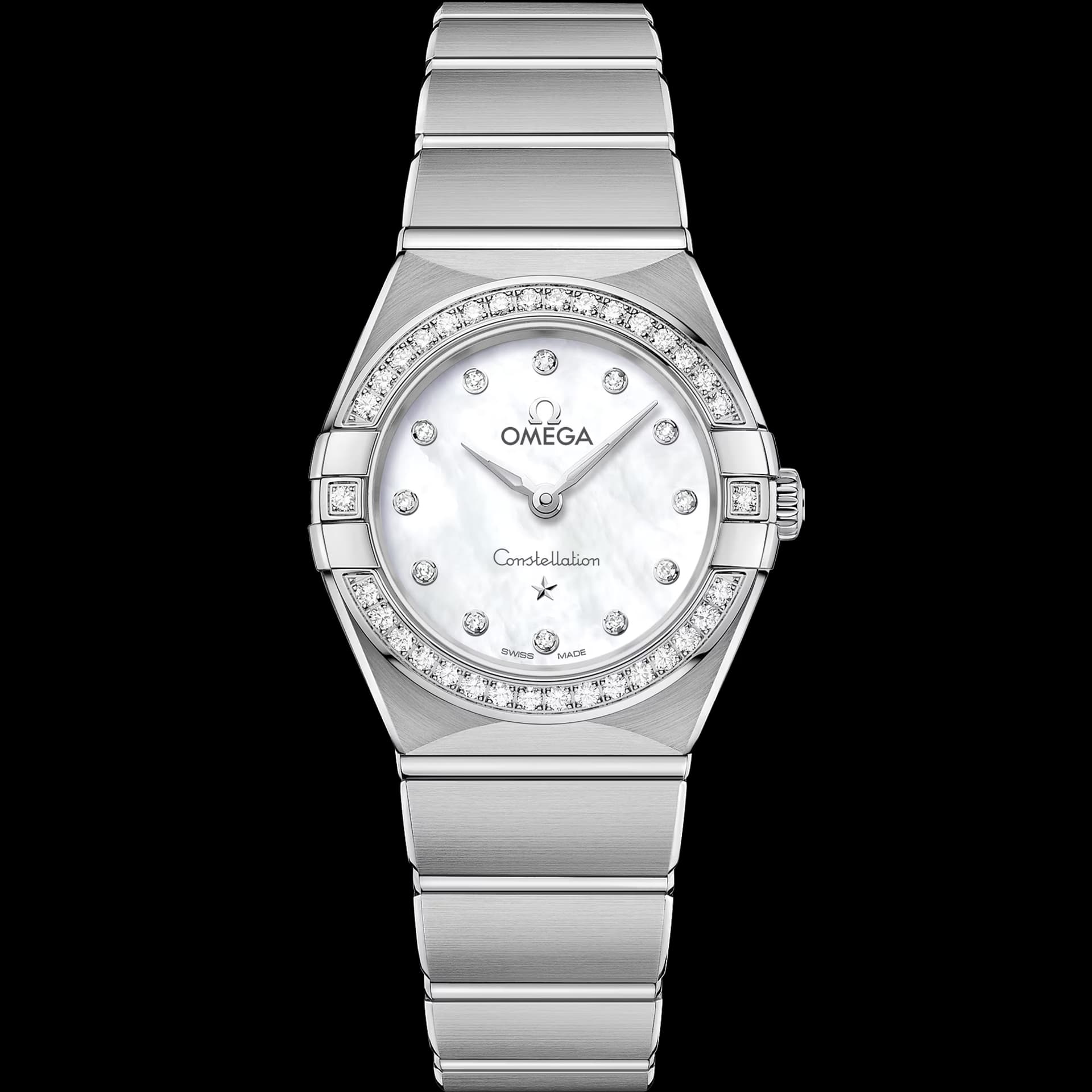 Omega Constellation 25 mm, acier sur acier