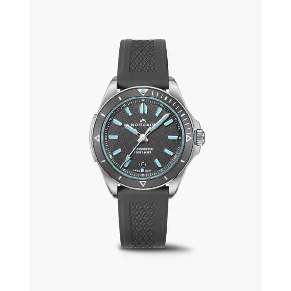 NORQAIN Montre Norqain Adventure 40mm Cadran Gris Bracelet Caoutchouc