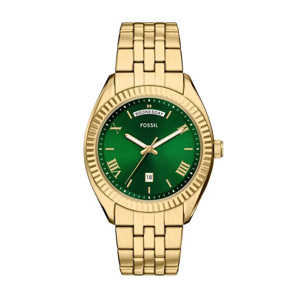 Fossil Campbell — cadran vert