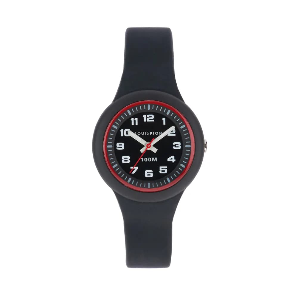 Louis Pion Montre Enfant Sasha Noir