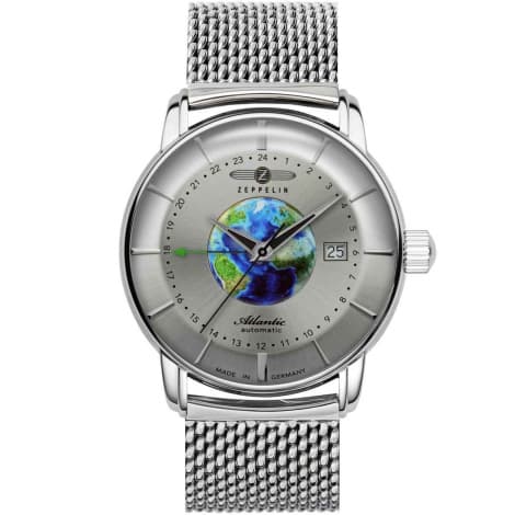 Zeppelin Montre Zeppelin Atlantic Auto Automatique Cadran Argent - 8468M1
