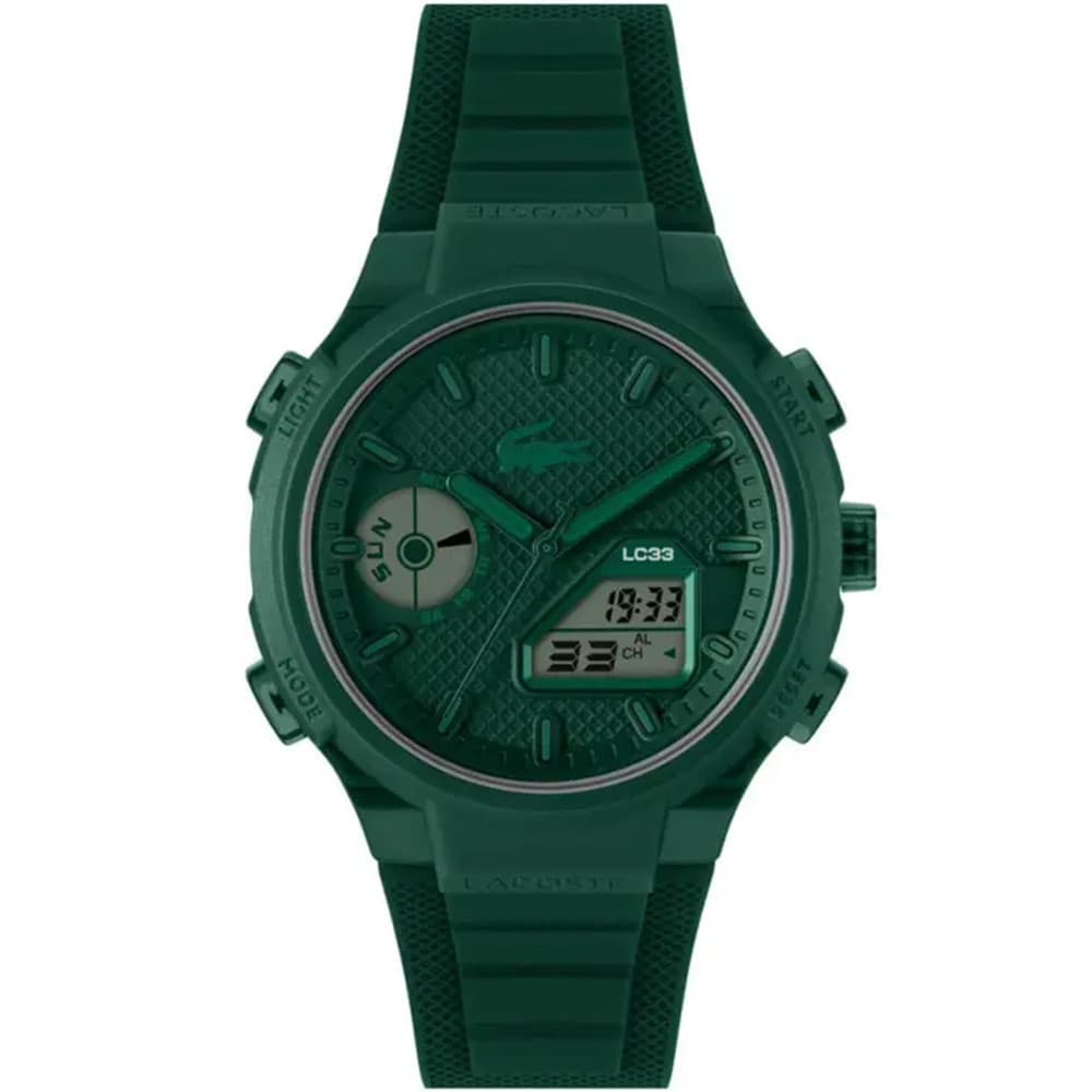 Lacoste Montre Lacoste Collection LC33 en Silicone Vert