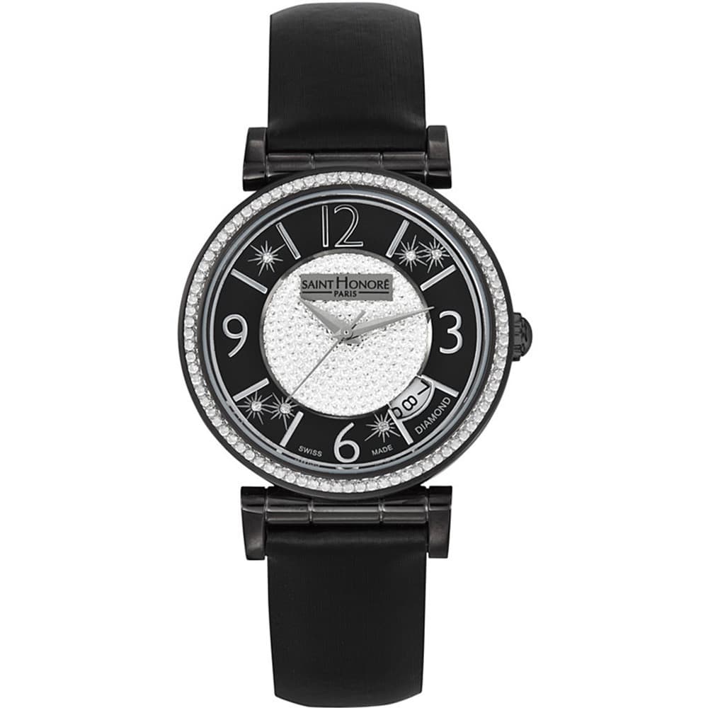 Saint Honoré Montre Saint-Honoré Opéra en Cuir Noir