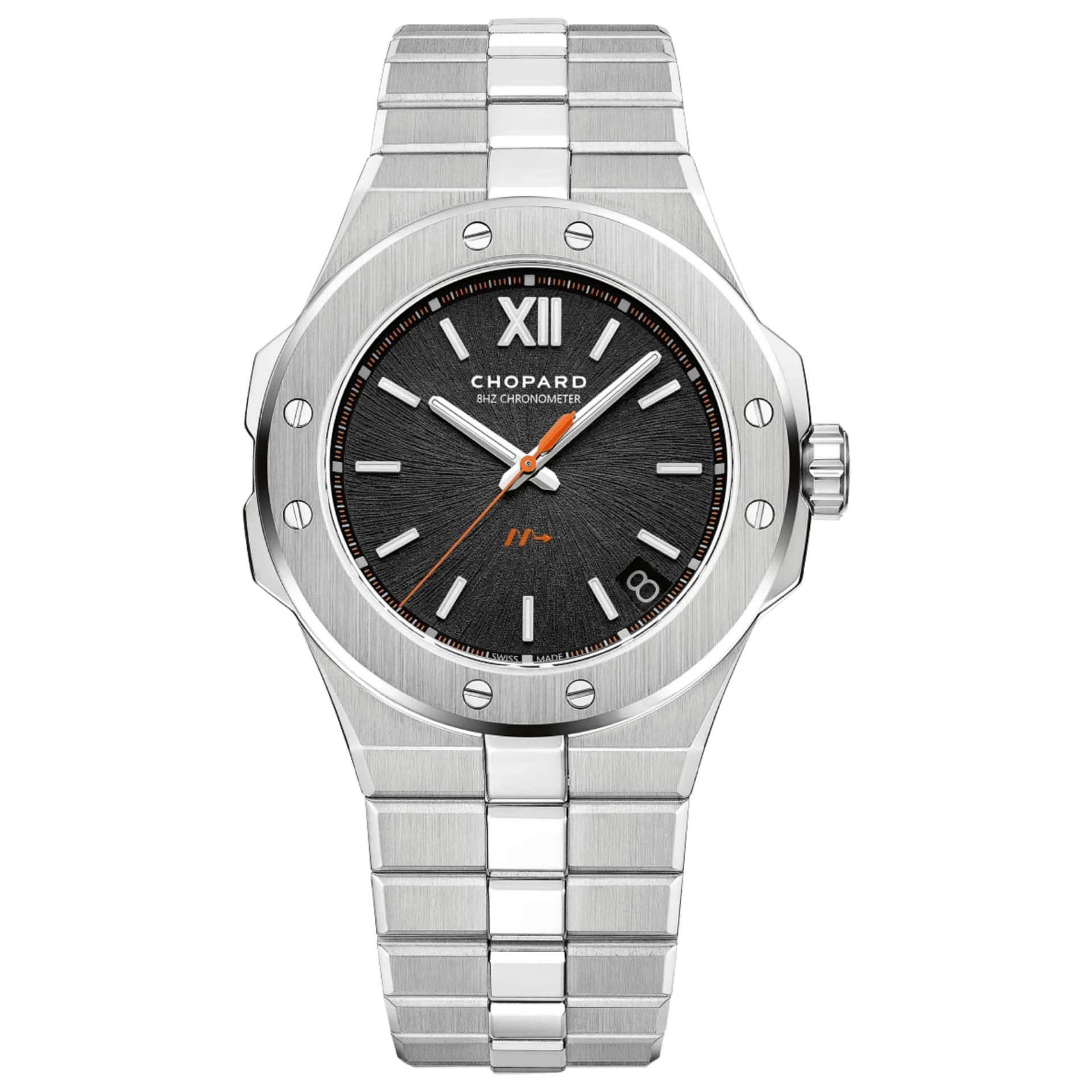 Chopard Montre Chopard Alpine Eagle Cadence 8HF automatique cadran noir bracelet titane 41 mm
