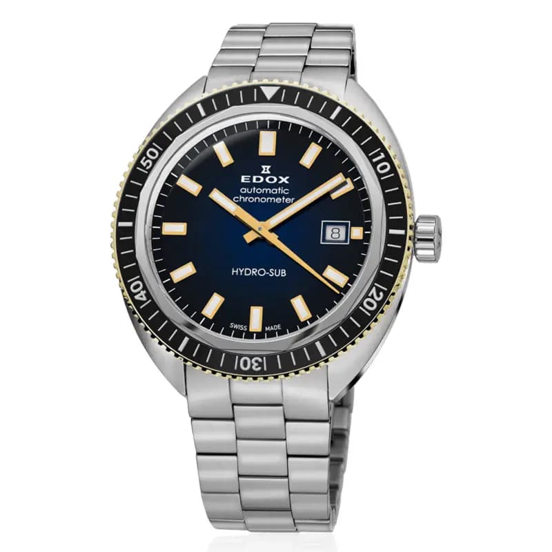 Edox Montre Hydro-Sub Date Automatic Chronometer 80128-357JNM-BUDD