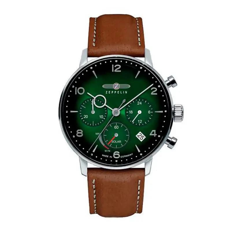 Zeppelin Montre Hindenburg Chronograph Solar 8086-4