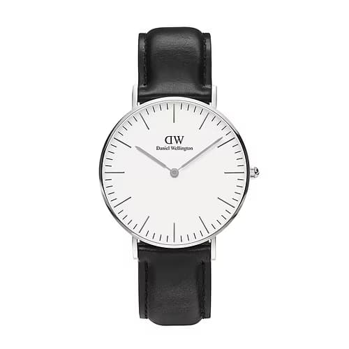Daniel Wellington Montre Analogique Mixte Daniel Wellington Cuir Noir DW.DW00100053