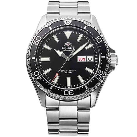 Orient Montre Orient Mako Automatique Cadran Noir Bracelet Acier inoxydable - RA-AA0001B