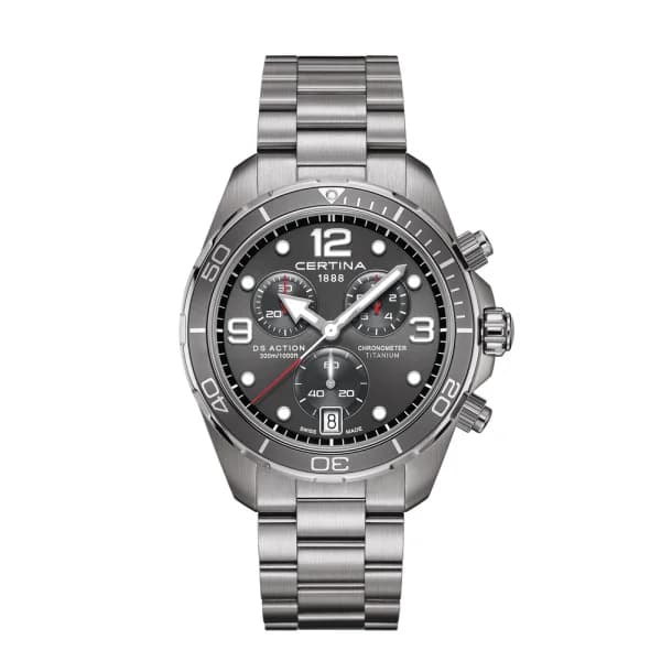 Certina Montre Certina DS Action Chronograph Quartz Cadran Gris