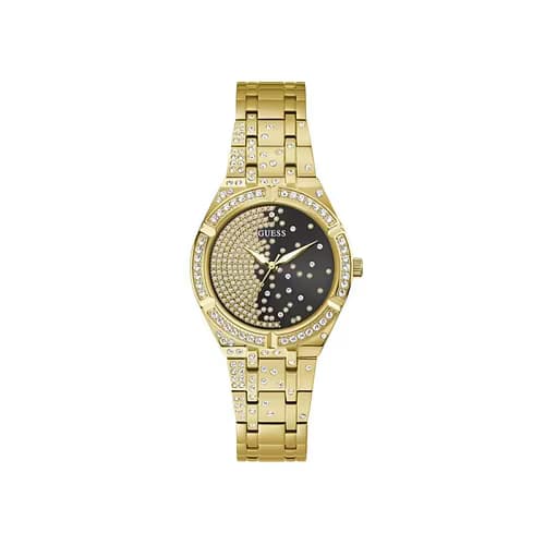 Guess Montre Femme GUESS AFTERGLOW en Acier Jaune