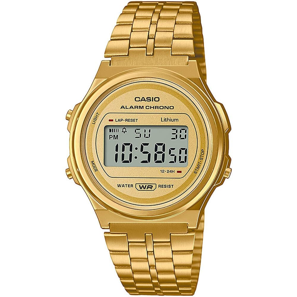 Casio Vintage — cadran gris