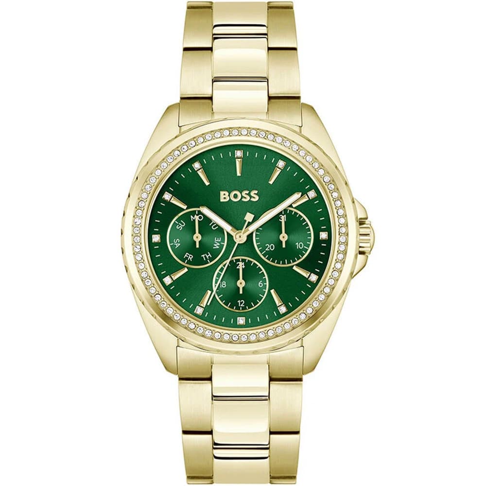 Hugo Boss Montre Boss Collection Atea en Acier et PVD Doré