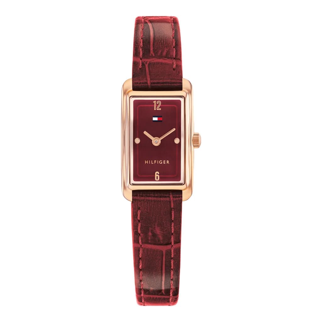 Tommy Hilfiger Montre Tommy Hilfiger Madison Bordeaux