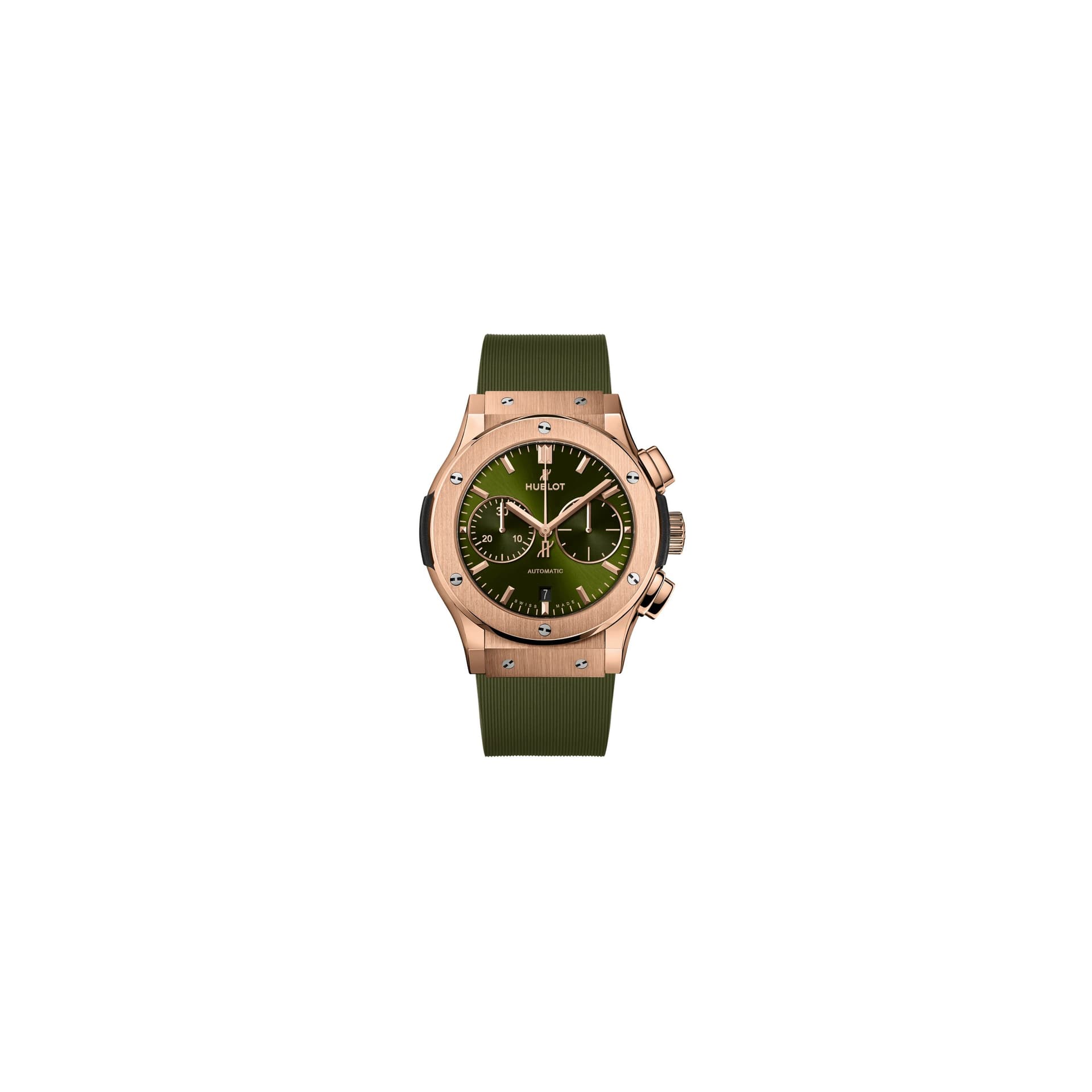 Hublot Chronograph King Gold Green