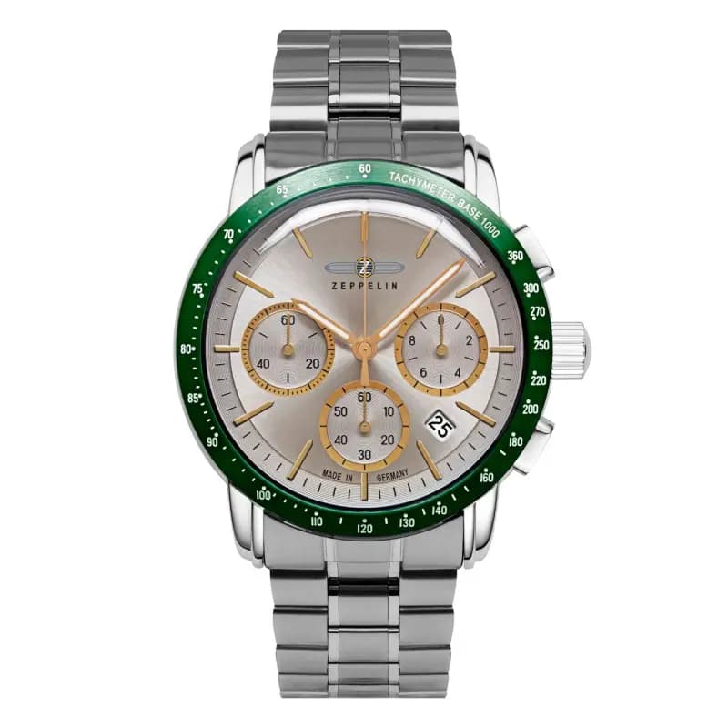 Zeppelin Montre Zeppelin New York Quartz Cadran Argent - 8878MB5