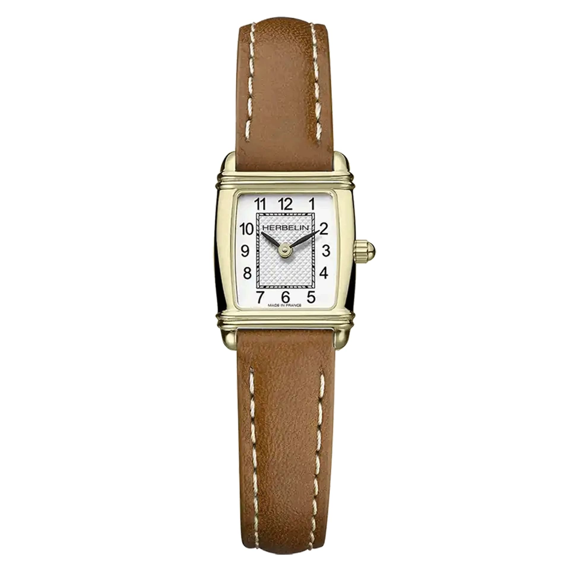 Michel Herbelin Montre Michel Herbelin Art Déco Femme Acier PVD Doré - 17438P1N22GD