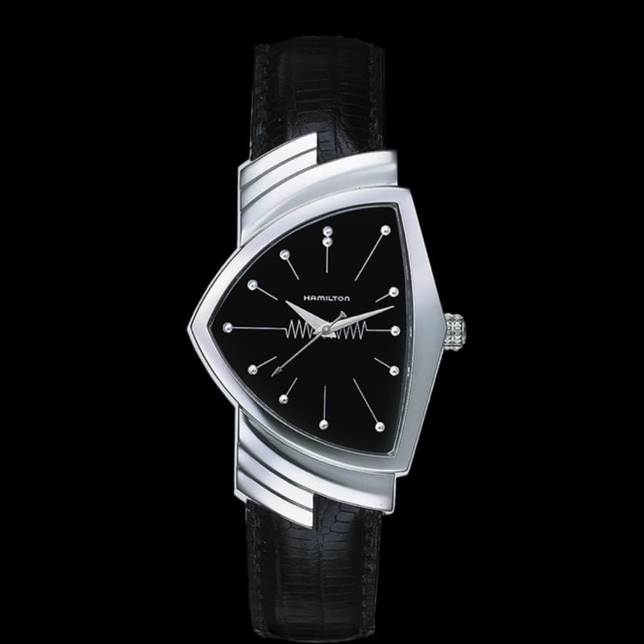 Hamilton Montre quartz Mixte Ventura Noir