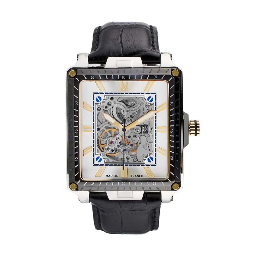 Montignac Montre Montignac Square Automatique Argenté