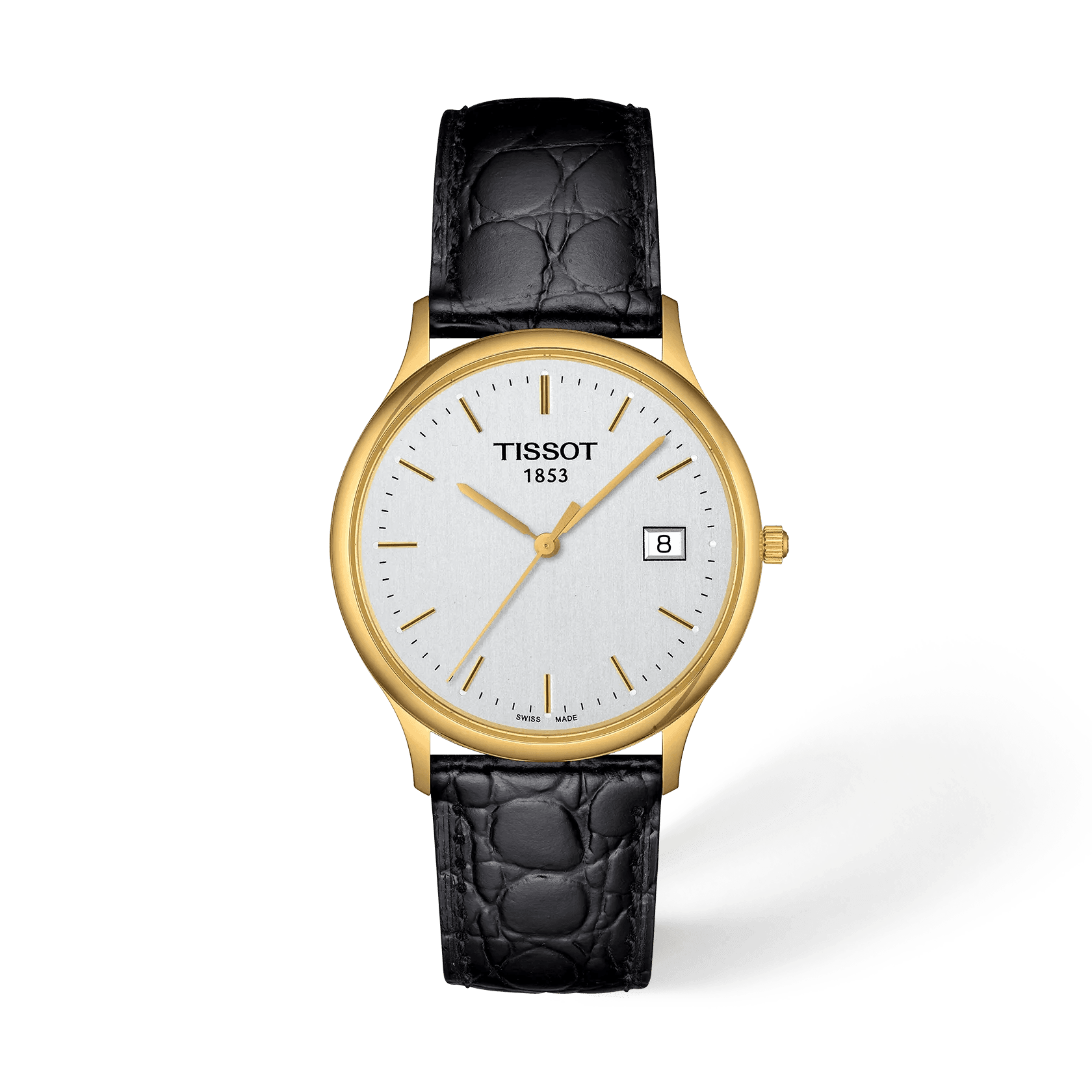 Tissot Nordic Gold 33.5mm — cadran argenté