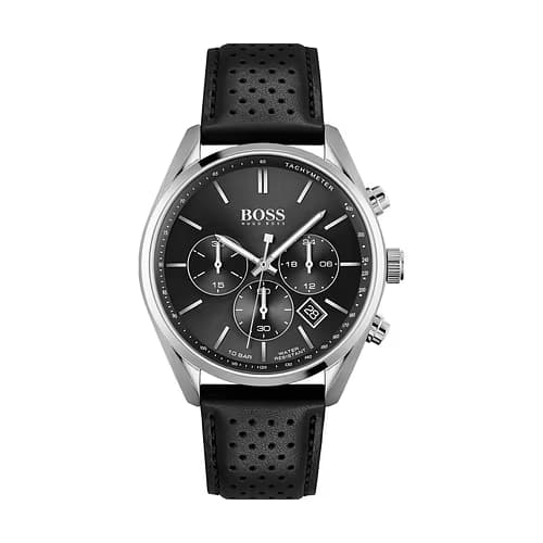 Hugo Boss Montre Homme BOSS BLACK SPORT LUX en Cuir Noir