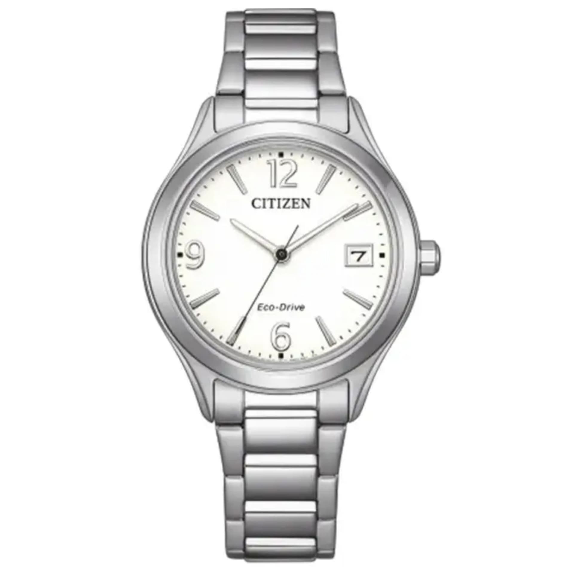 Citizen Montre Citizen Trendy Colors Eco-Drive cadran blanc bracelet acier 33,5 mm