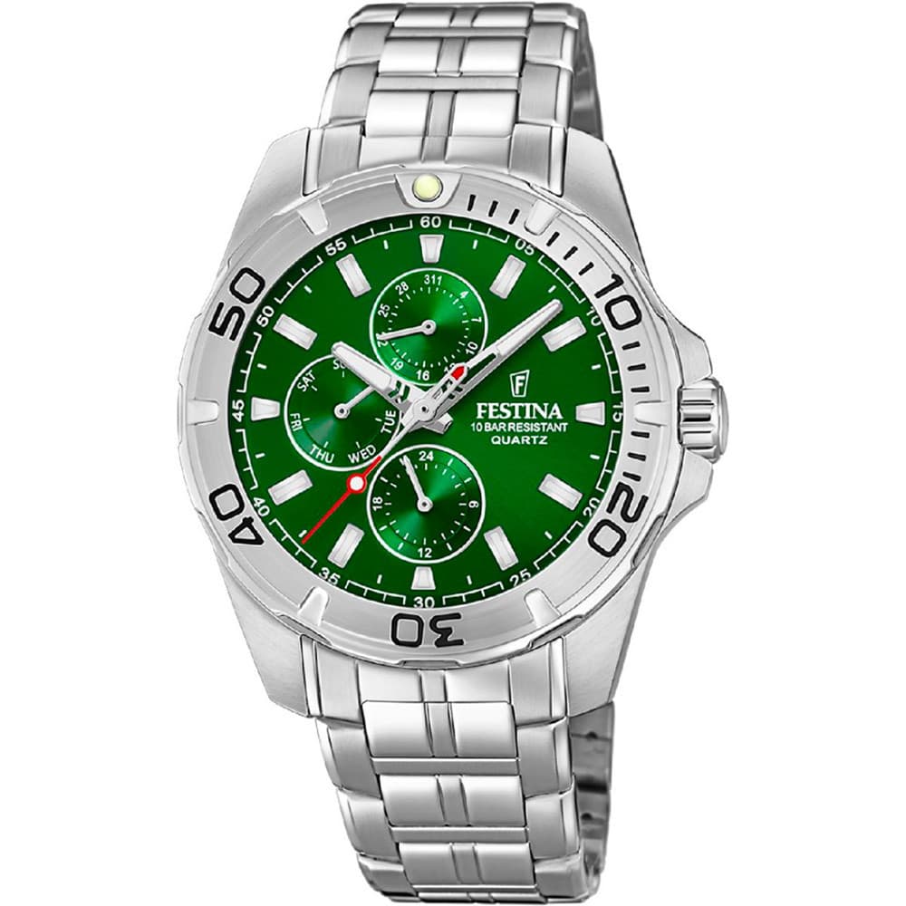 Festina Montre Festina en Acier Argenté