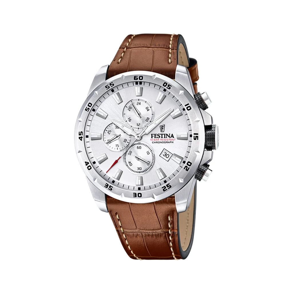 Festina Montre Festina Timeless Chronograph Argenté