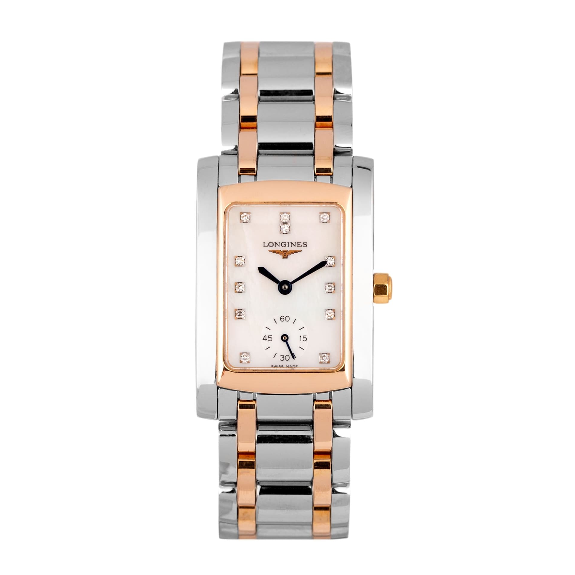 Longines, Dolcevita - Longines Montre Longines Dolce Vita Bicolore quartz 23 x 27 mm Full Set