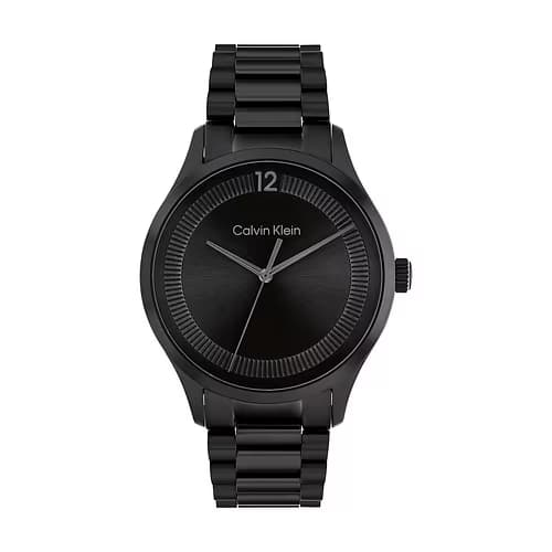 Calvin Klein Montre Homme CALVIN KLEIN ICONIC en Acier Noir