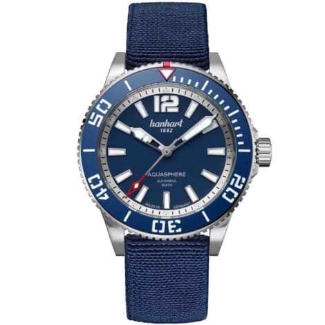 Hanhart Montre Hanhart Aquasphere FreeFall Blue Automatique diamètre 42 mm- 772.270-3338