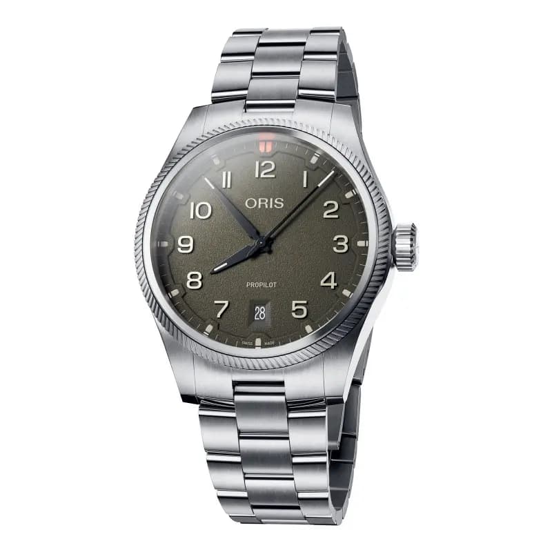 Oris Montre ProPilot Date Kaki 01 733 7805 4167-07 8 20 04LC