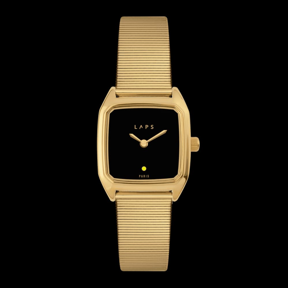 Laps Montre quartz Femme Prima Noir