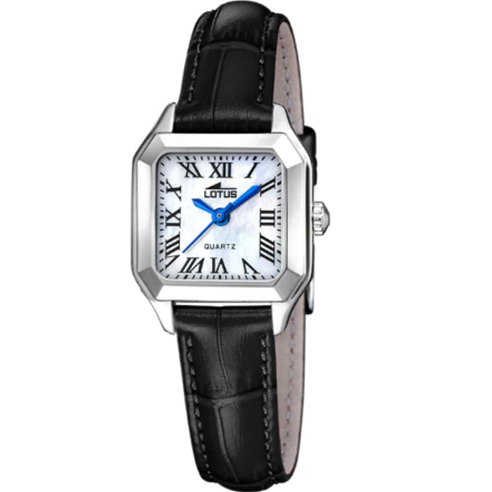Lotus Montre Lotus Collection Old Money en Cuir Noir