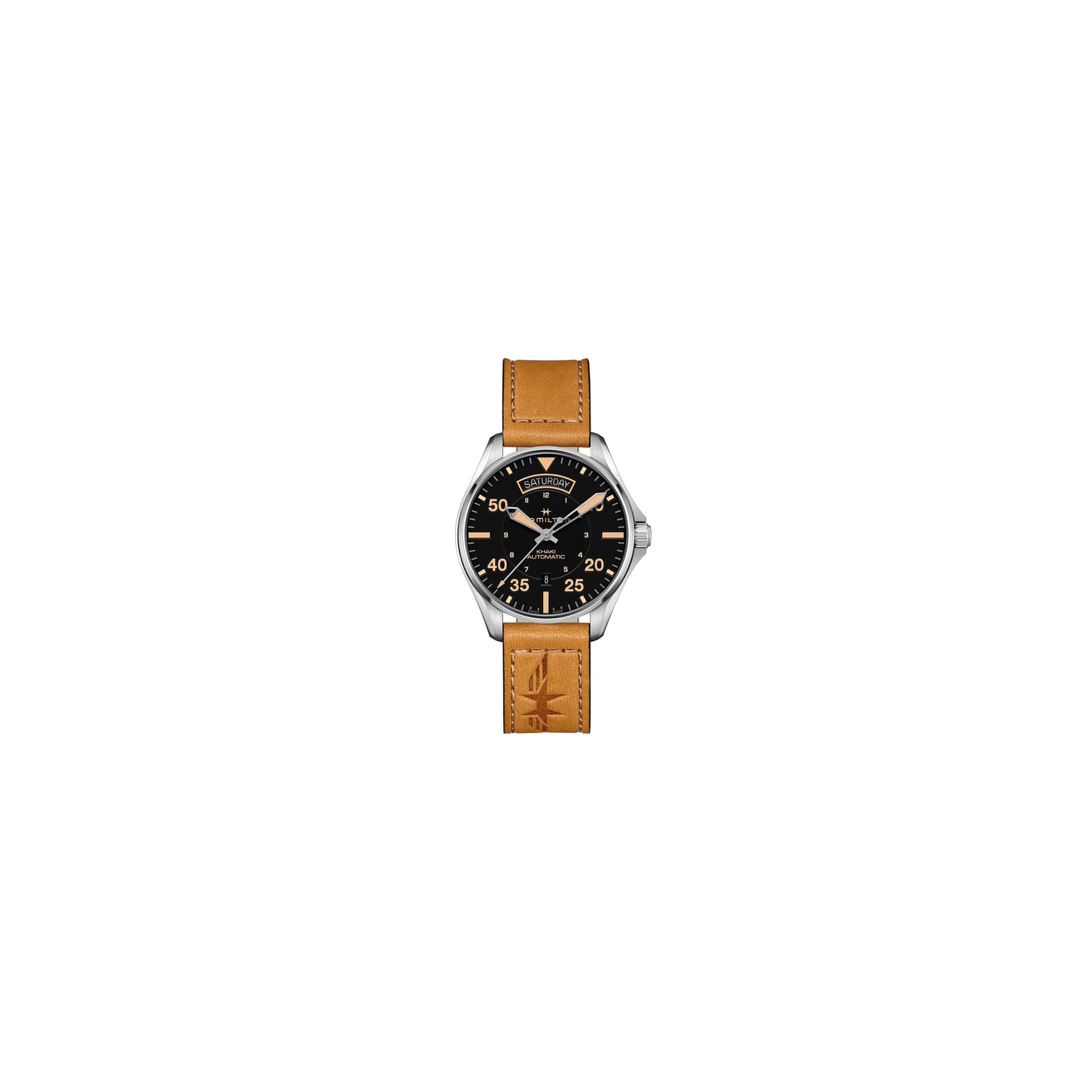 Hamilton Khaki Aviation Pilot Day Date Auto