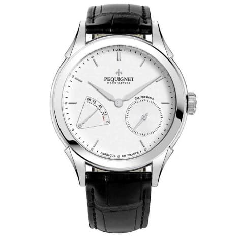 Pequignet Montre Pequignet Royale Origine Automatique Cadran Blanc - 9010133-CN