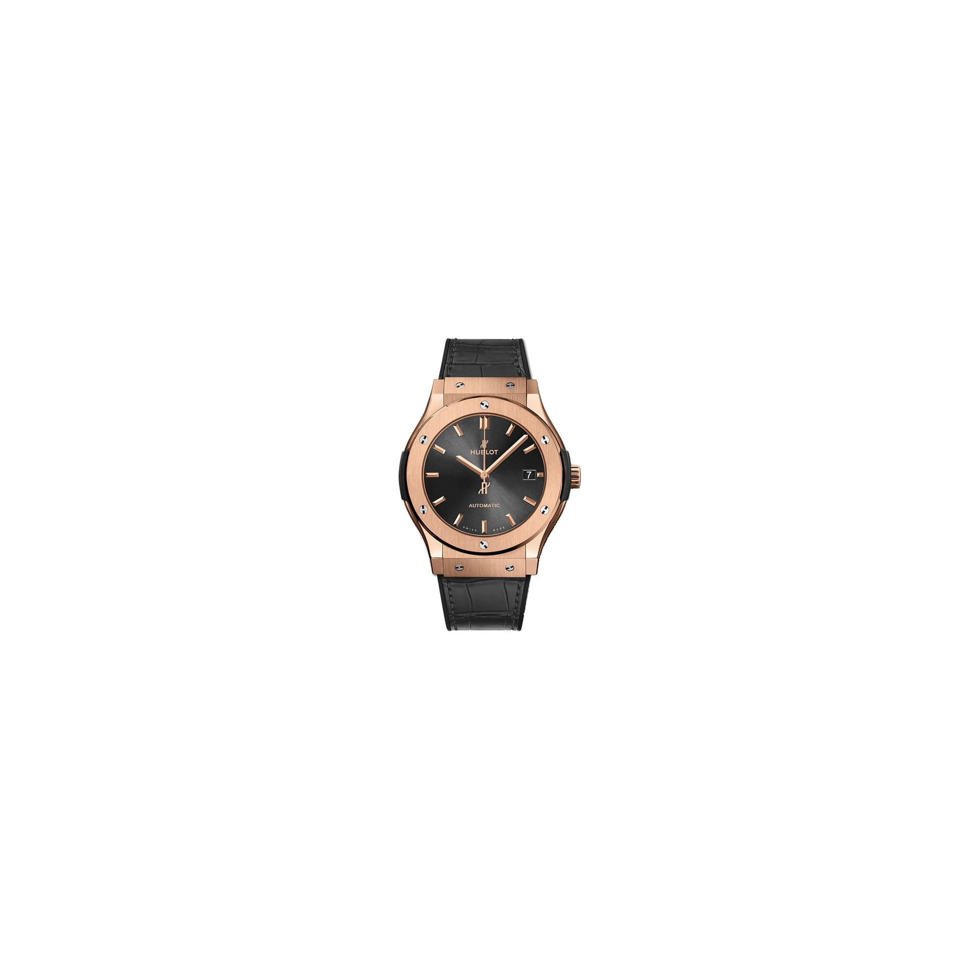 Hublot Montre Hublot Classic Fusion Racing Grey King Gold cadran gris soleillé 45 mm
