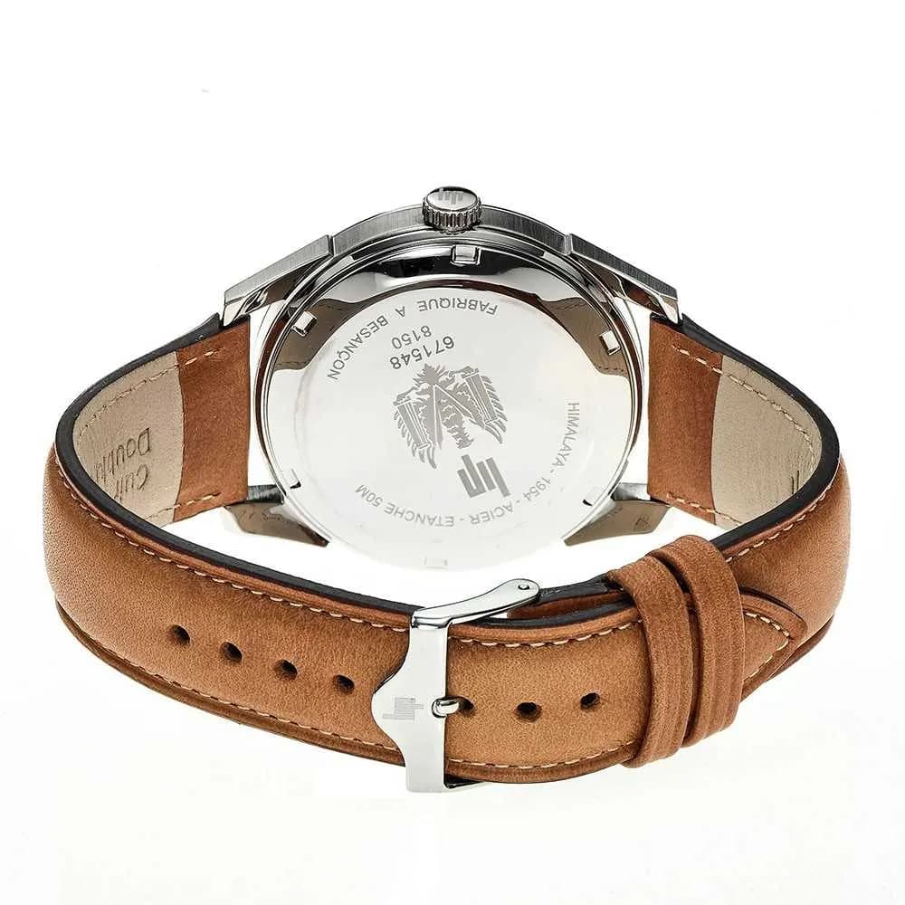 Lip Montre Lip Himalaya - Homme - cadran Blanc - Gris- 40 mm - Acier - 671548
