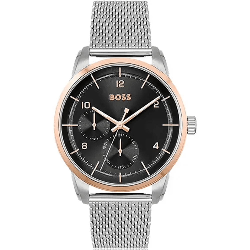 Hugo Boss Montre Boss en Acier Argenté