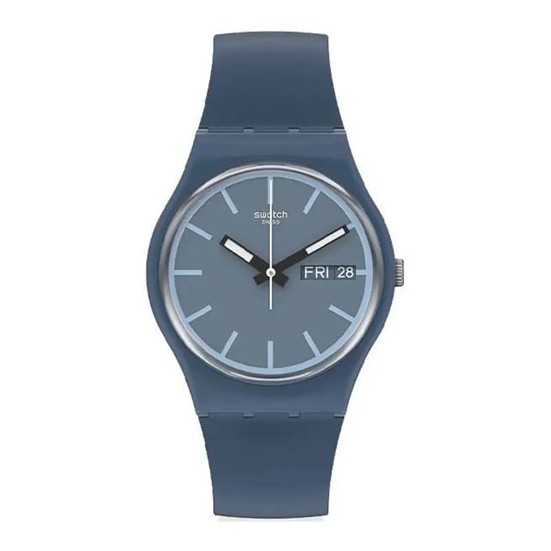 Swatch Knock Nap — bracelet bleu