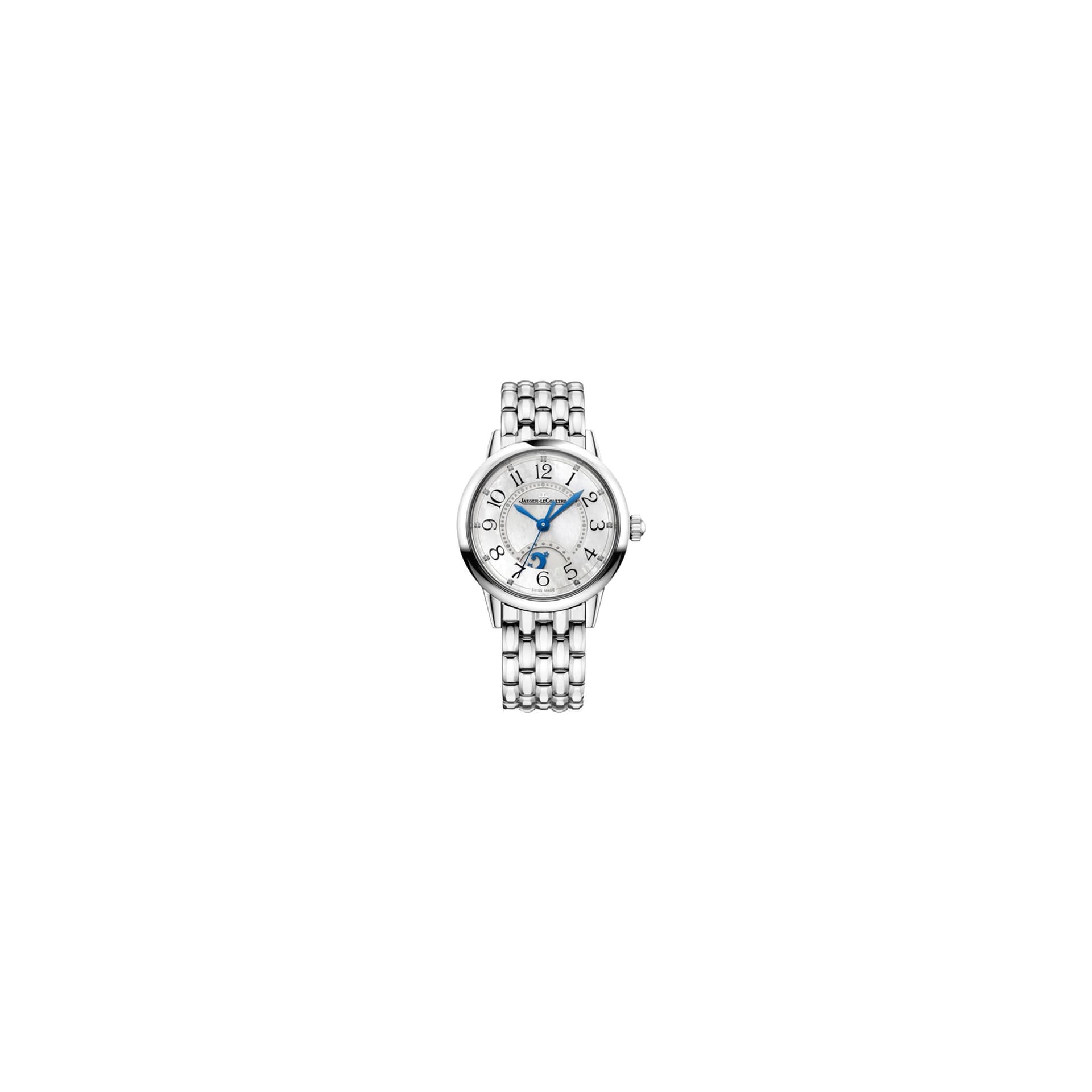 Jaeger-LeCoultre Montre Jaeger-LeCoultre Rendez-Vous Night &amp; Day automatique cadran nacre bracelet acier 29 mm