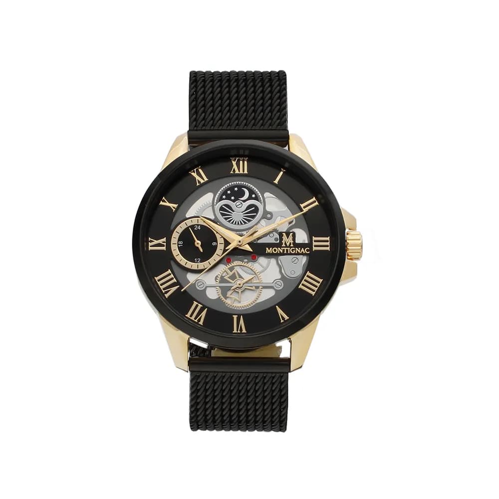 Montignac Montre quartz Homme Round Noir