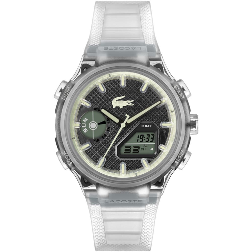 Lacoste Montre Lacoste Collection LC33 en Silicone Transparent
