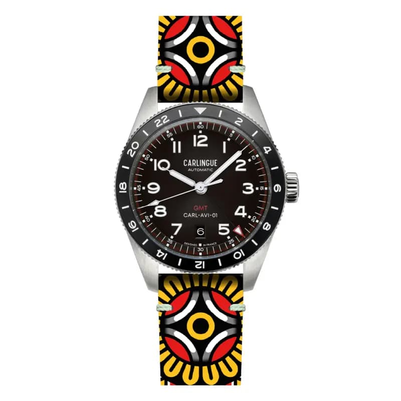 Carlingue Montre Aviation 01 Mandala Tattoo CT-002-B / MANDALA