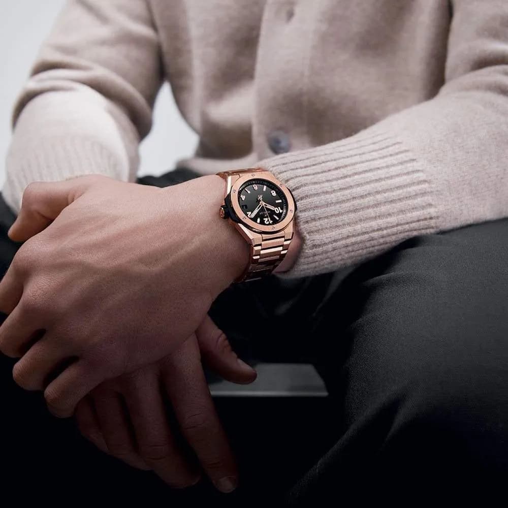 Hublot Integrated Time Only King Gold