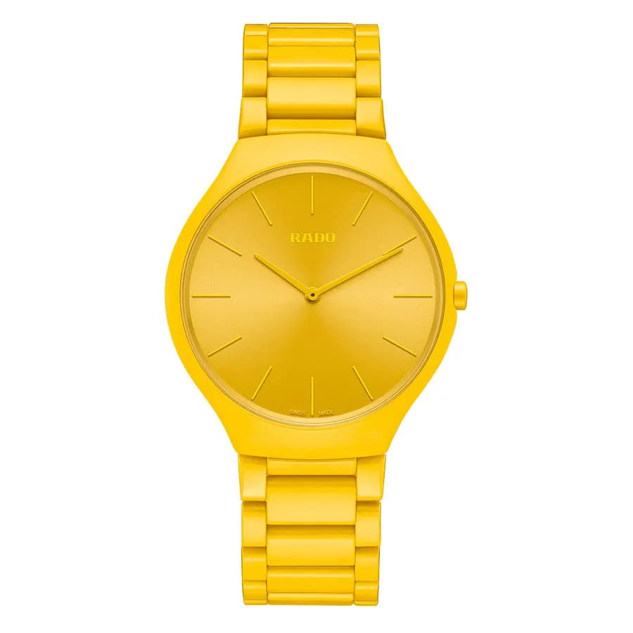 Rado True Thinline Sunshine Yellow