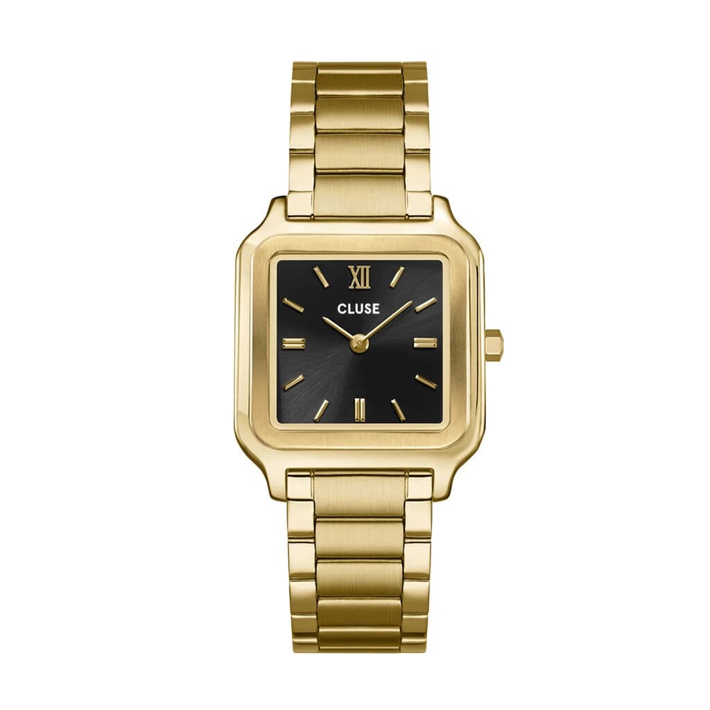 Cluse Gracieuse Watch Steel, Black, Gold Colour