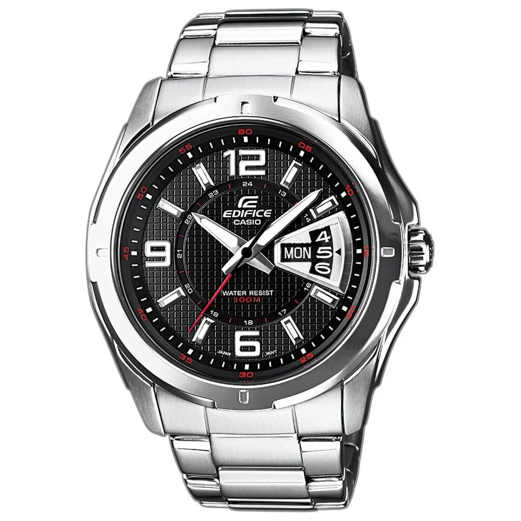 Casio Edifice Montre Homme EDIFICE en Acier Gris Etanche