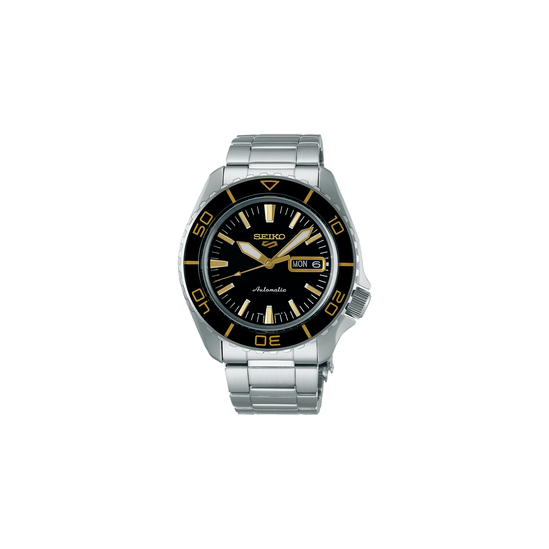 Seiko Montre Seiko 5 - Cadran Noir - 42,5 mm - SRPK99K1