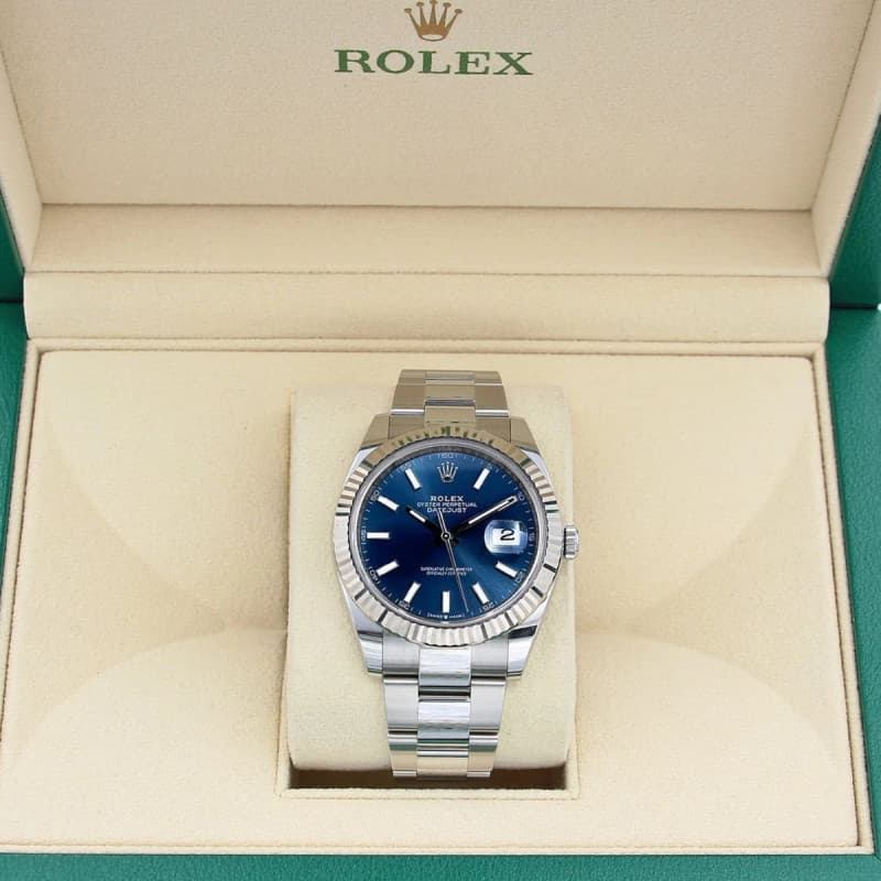 Rolex Datejust 36 — cadran bleu