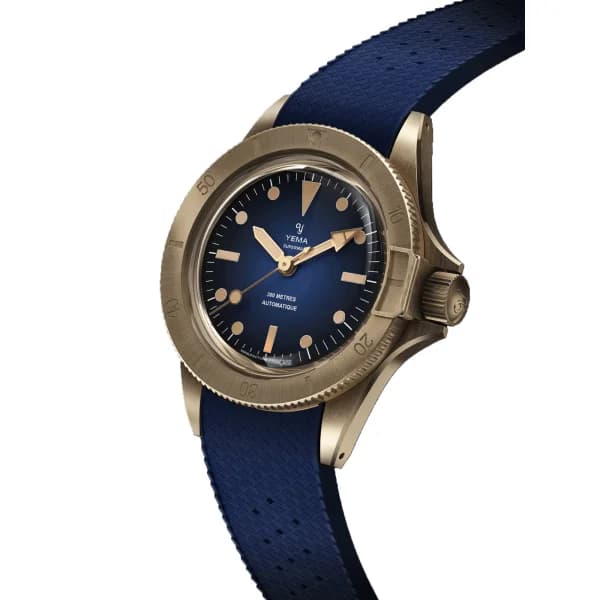 Yema Montre Yema Superman Bronze CMM.10 Blue Limited Edition 39mm